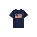 tシャツ フラッグ コットン ジャージー Tシャツ キッズ 子供服 男の子