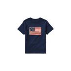 tシャツ フラッグ コットン ジャージー Tシャツ キッズ 子供服 男の子
