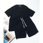 ルームウェア パジャマ 【FRUIT OF THE LOOM】FTLパイルルームウェアセットアップ　クルー