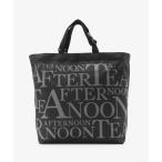 エコバッグ スリットポケット付きロゴバッグL