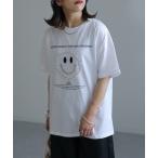 tシャツ ニコちゃんパールTEE レディース