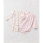 ベビー肌着 長袖ボディシャツ２枚セット(かぶり仕様)