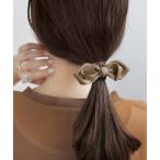 ショッピングヘアゴム ヘアゴム 重なりリボンヘアゴム