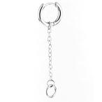 ピアス LHME リンクドロップピアス/サージカルステンレス316L（金属アレルギー対応） メンズ レディース