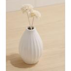 ショッピング花瓶 花瓶 レディース 陶器ラインフラワーベースS