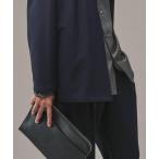 バッグ クラッチバッグ 【WEB限定】レザー調ジップクラッチバッグ