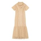 ドレス LADYスパンコールレースワンピース