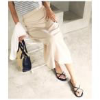 スカート バックスリットロングス�