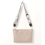 ショッピングストラップ ショルダーバッグ バッグ イタリアンシープ Wストラップミニマルショルダー レディース