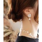 ピアス アネモネ パールピアス レディース