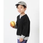 トレーナー  配色ガゼットトレーナー キッズ 子供服 男の子 女の子