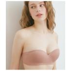 ブラジャー 「響きにくい/透けにくいズレにくくてストレスフリー!オフショルに合う」ワークストラップレス