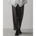 ショッピングウエスト パンツ スラックス メンズ 「CLEL」TR Loose Tapered Slacks  / TR ルーズテーパードスラックス