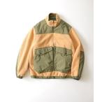ブルゾン アウター REVERSIBLE FLEECE BLOUSON / リバーシブル マイクロボアフリース ナイロンコンビ マルチポケット スタン
