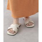 ショッピングトング サンダル クロストングフラットサンダル レディース
