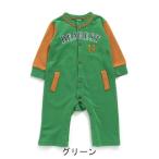 ベビー服 ロンパース カレッジロゴカバーオール