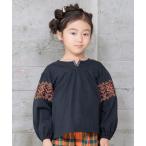 チュニック ペザント刺繍Tシャツ キッズ 子供服 女の子