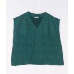 ベスト ジレ サイドオープンベスト レディース