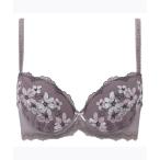 ブラジャー ショーツセット 3/4カップブラ ブラ＆ショーツセット（フラワーアレンジメント）「Eカップ」AMST266 WHU + Mini JX