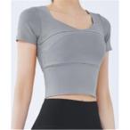  cup имеется тренировка фитнес одежда / йога tops пилатес спорт бег 