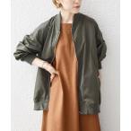 ジャケット MA-1 SHIPS any:〈手洗い可能〉パフスリーブ MA-1