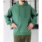 ショッピングジョンブル トレーナー スウェット ピグメントダイスウェットパーカー メンズ