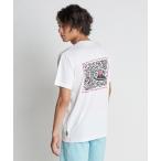 ラッシュガード ELECTRIC FEELS SS/クイックシルバーバックプリント半袖ラッシュガードTシャツ(水着) メンズ