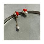 ピアス 「musk」オレンジビジューピ�