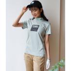 tシャツ Tシャツ BEAMS GOLF ORANGE LABEL / プリント リブ モックネックシャツ