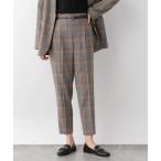 パンツ ウツクシルエットテーパー柄/268925