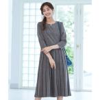 ショッピング15号 ワンピース 「洗える」プリーツワンピース