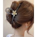 ヘアクリップ バンスフラワーヘアクリップ