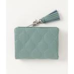 財布 BEAURE ヴュレ カウレザー キルティング 二つ折り財布 レディース メンズ