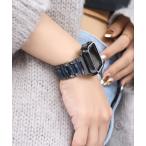 腕時計 Apple Watch Band / アップルウォッチ バンド ステンレス×マーブルキャンディー / Urban Coral レディース