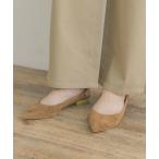 パンプス 「MADE IN JAPAN」F by ROSSO　バックストラップスウェードパンプス