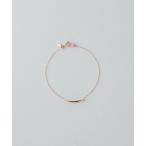 ショッピングブレスレット ブレスレット K10MPG ミストピンク ブラウンダイヤモンド ブレスレット レディース