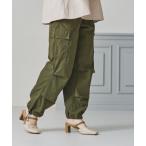 カーゴパンツ パラシュートパンツ (スピンドルストッパー付き)/AC1475 レディース