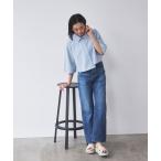 パンツ デニム ジーンズ 「YANUK/ヤヌーク」PREMIUM2 ボーイズストレートデニムパンツ LEA (レア) レディース