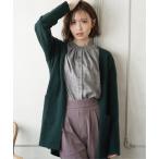 カーディガン 12Gミラノリブカーディガン レディース