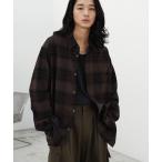 シャツ ブラウス OMBRE CHECK LOOSE SHIRT