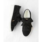 スニーカー BIG RIBBON CANVAS SNEAKERS スニーカー レディース