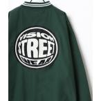 スタジャン VISION STREET WEAR/ヴィジョンストリートウエア ビッグシルエット ロゴ ワッペン レディース メンズ スタジャン メンズ