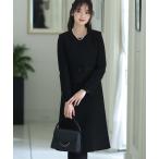 セットアップ シフォンスリーブノーカラージャケットセレモニースーツ入学式&喪服ウエストリボンセットアップフォーマル 七五三 ママ 入園式 卒園式 母親
