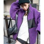 ブルゾン アウター WEGO/リバーシブル ボアブルゾン メンズ レディース