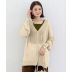 ショッピングサマー カーディガン カーディガン カーディガン サマーニット レディース ニット トップス Vネック UV 紫外線 対策 長袖 薄手 カジュアル 体型カバー 細見え ベー