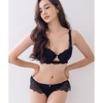 ショッピングブラジャー ツーハッチ ブラジャー ショーツセット vivante ブロドゥリーレースブラジャー＆ショーツ / 補正ブラに見えない脇肉撃退ブラ