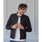 革ジャン ライダース フェイクスウェード/フェイクレザーシングルライダース メンズ