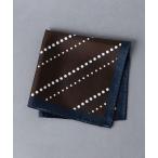 スカーフ バンダナ プリント ドット チーフ