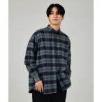 シャツ 「Individualized shirts / インディビジュアライズドシャツ」 別注 ボタンダウン ネルチェック オーバーサイズ シャツ