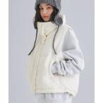 ショッピングcoca ダウンベスト ベスト ハイネック中綿ベスト レディース